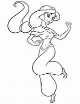 Coloring Pages Jasmine Princess Disney Cartoon Printable Colouring Drawing Coloring4free Color Clipart Dancing Search Kids Hmcoloringpages Baby Getdrawings Aladdin Results sketch template