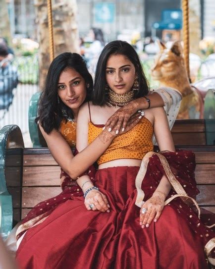 viral hindu muslim india pak lesbian couple celebrates anniversary with new pics they are