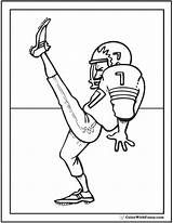 Football Coloring Pages Print Kick Kicker Goal Kids Over Search Pdf Again Bar Looking Case Don Use Find sketch template