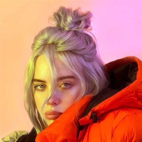 billie eilish purple hair billie