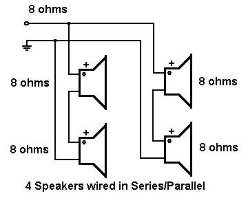 series  parallel subwoofer wiring speaker wiring diagram series  parallel wiring diagram