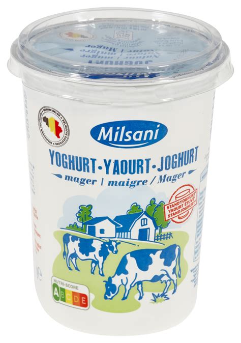 milsani aldi yoghurt natuur mager test prijzen en kenmerken