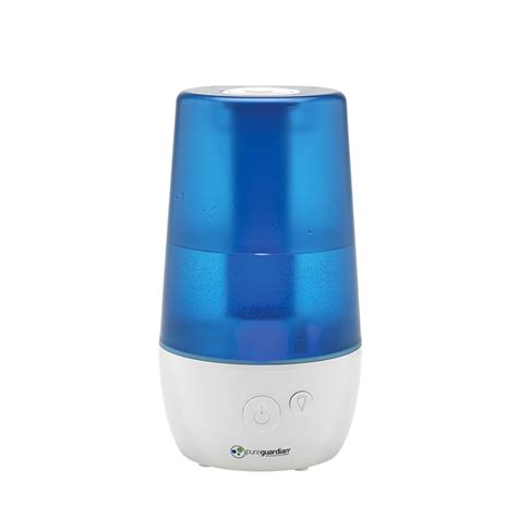 pureguardian   hour ultrasonic cool mist humidifier table top  gallon walmart canada