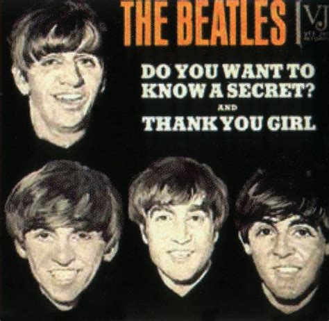 23 march 1964 us single release do you want to know a secret