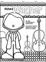 Coloring Music Meet Class Composers Sheets Set Book Teacherspayteachers Classroom Compositor Kids Preview sketch template