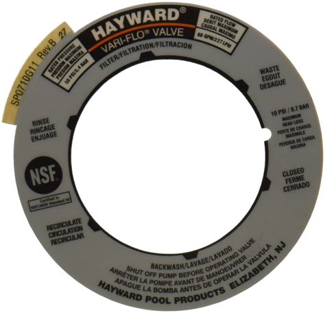 hayward pool pump label  label ideas