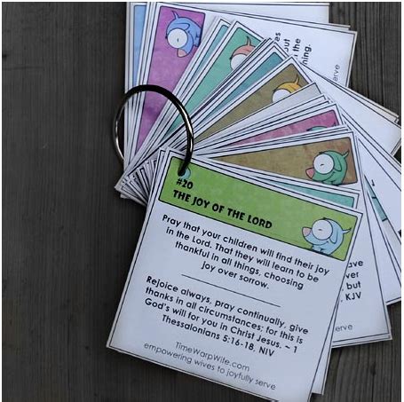 printable prayer cards  kids coupon closet