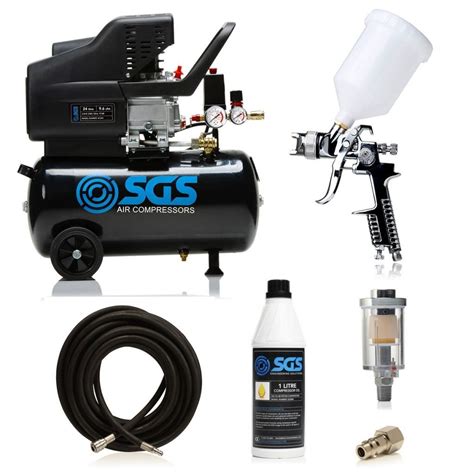 How To Set Up An Air Compressor For Spray Guns And Painting Sgs Help