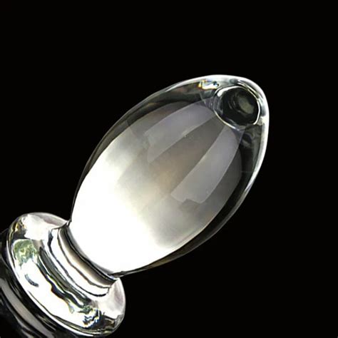 13 6 7cm Super Huge Crystal Glass Anal Plugs Large Smooth Glass Butt