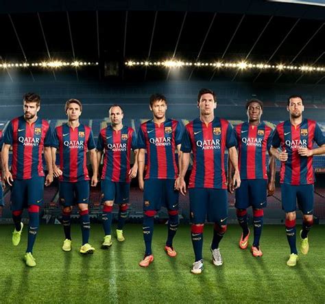 barcelona home kit  nike fcb home jersey  football kit news