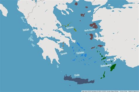 map   greek islands travel maps  island voyager