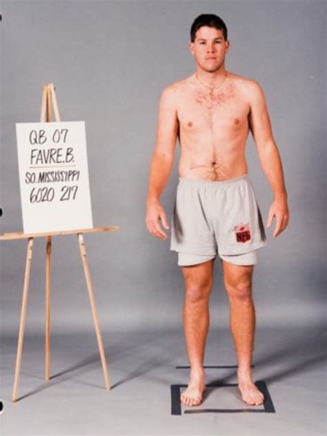 brett favre draft combine picture brett favre nfl draft