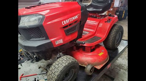 craftsman   tune  service  check   riding lawn mower  issues