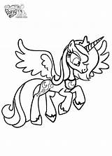 Luna Coloring Princess Pages Mlp Color Bratz Printable Kids Getcolorings Library Clipart Popular sketch template