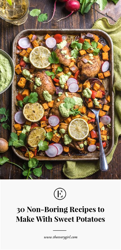 30 non boring recipes to make with sweet potatoes the