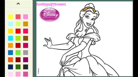 disney  coloring games  girls princess youtube