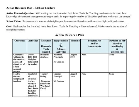 action research plan   action research plan elisha gray