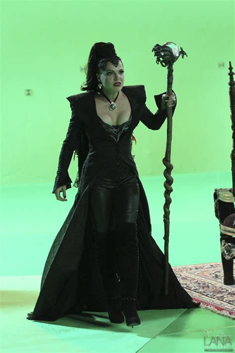 Evil Queen Regina Mills Behind The Scenes Of The Thing You Love Most