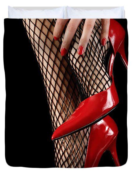 Woman Wearing Red Sexy High Heels Photograph By Oleksiy Maksymenko