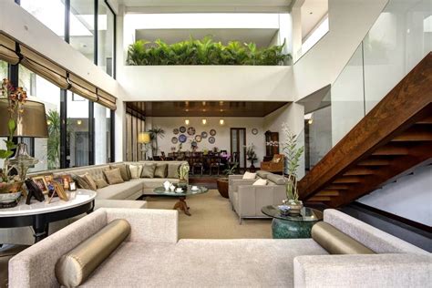 galeri desain interior rumah mewah minimalis modern  lantai desain rumah