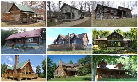 log cabin homes  sale  southern west virginia