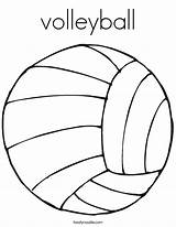 Volleyball Coloring Pages Clipart Cartoon Cliparts Ball Clip Print Built California Usa Outline Sheet Getdrawings Library Getcolorings Twistynoodle Noodle Reserved sketch template