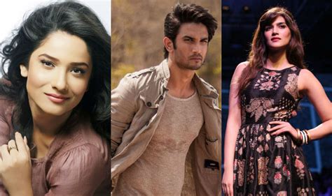 sushant singh rajput reveals how link up rumours with ankita lokhande and kriti sanon don t affect