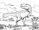 Dinosaur Pages Coloring Extinct Getdrawings Online sketch template