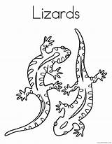 Coloring4free Lizard Coloring Pages Lizards Two Related Posts sketch template