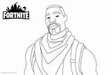 Coloring Pages Fortnite Commando Characters Printable Color Kids sketch template