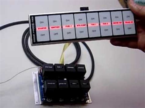 arc  flat touch switch panel  autorodcontrols youtube