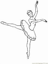 Coloring Dancing Pages Printable Color Dance Online Ballerina Ballet Kids Sheets Drawing Entertainment sketch template