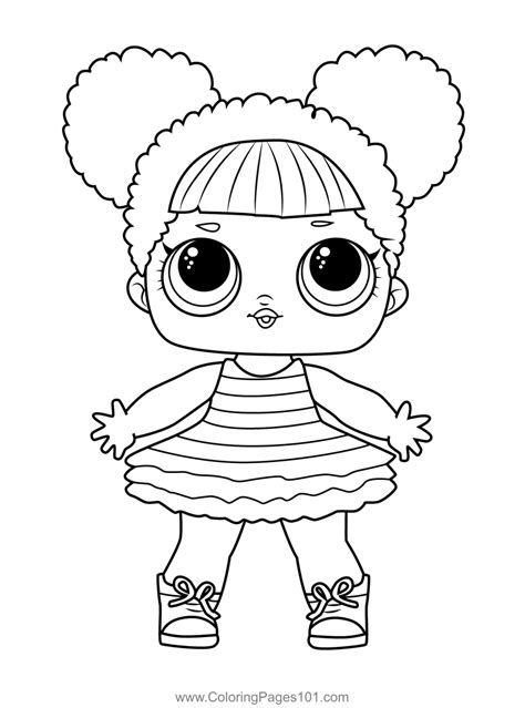coloring pages  lol dolls