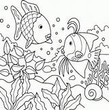 Unterwasserwelt Kinderbilder sketch template