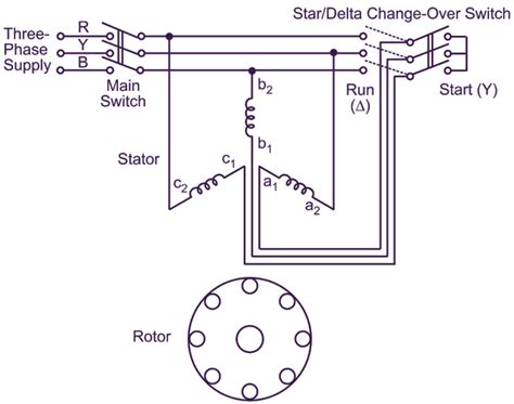 automatic star delta starter diagram diagram circuit