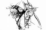 Archer Drawing Archery Rogue Reference Deviantart Drawings Tattoo Poses Pencil Sketch Pose Sketches Getdrawings Characters Paintingvalley Choose Board Camera sketch template