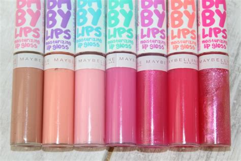 maybelline baby lips lip gloss review  pink paradise beauty