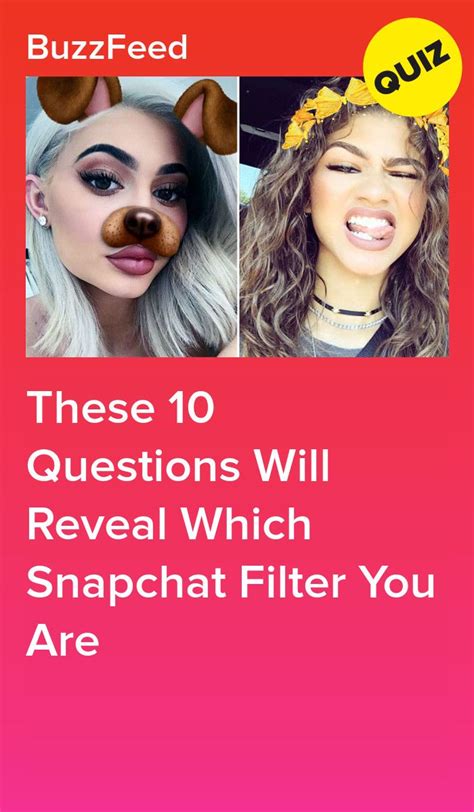 everyone has a snapchat filter that matches their personality — here s