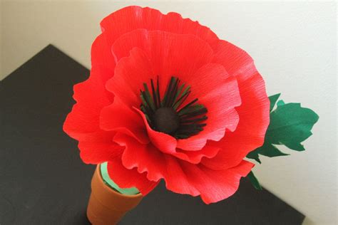 paper poppies template google search poppy template paper flowers