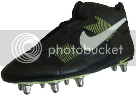 nike mid high cut rugby union boots size uk  mens ebay