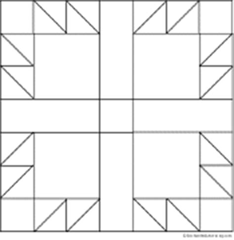 bear claw quilt block coloring page enchantedlearningcom