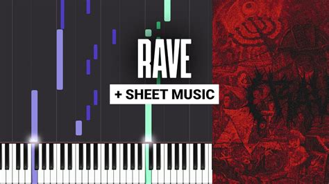 rave dxrk piano tutorial sheet  midi youtube