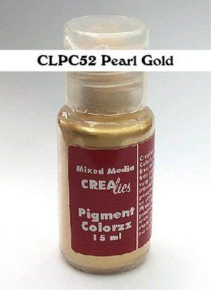 pigment colorzz poeder parelmoerpoeder goud  aline kreatief