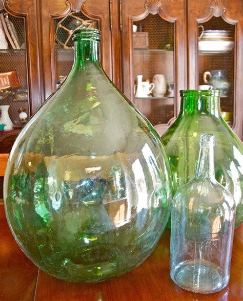 Extra Large Vintage Italian Demijohn Olive Oil Or Wine