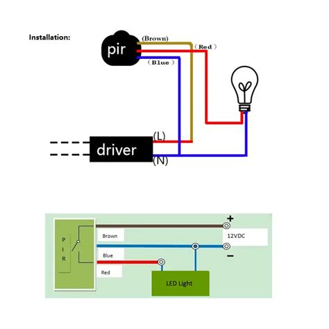 motion detector sensor wiring diagram   gmbarco