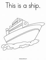 Ship Coloring Kapal Boat Twistynoodle Raft Favorites Login Add Print Noodle Built California Usa sketch template