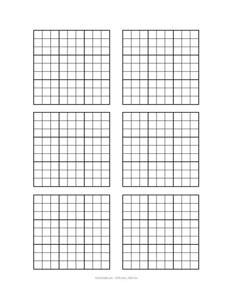 sudoku grid canasbergdorfbibco printable sudoku   page blank