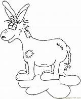 Burro Donkey Esel Asino Magarus Burros Colorat Planse Ane Magar Donkeys Colorea Cricut Cavalos Figuras Circo Popular Cavalo Webbrowser Benutzen sketch template