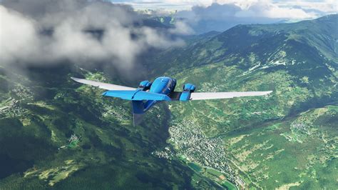 microsoft flight simulator shows   beautiful  game screens