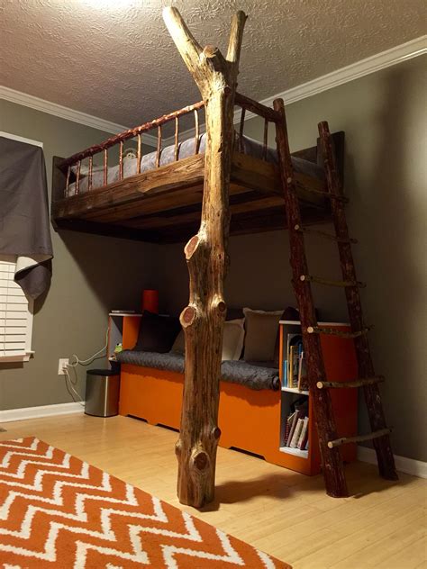 rustic loft kids bed rustic loft kid beds bed